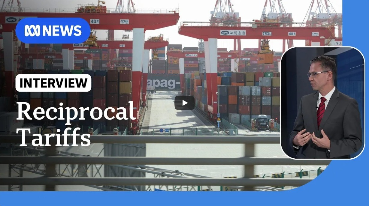markus wagner on ABC TV live on Trump tariffs