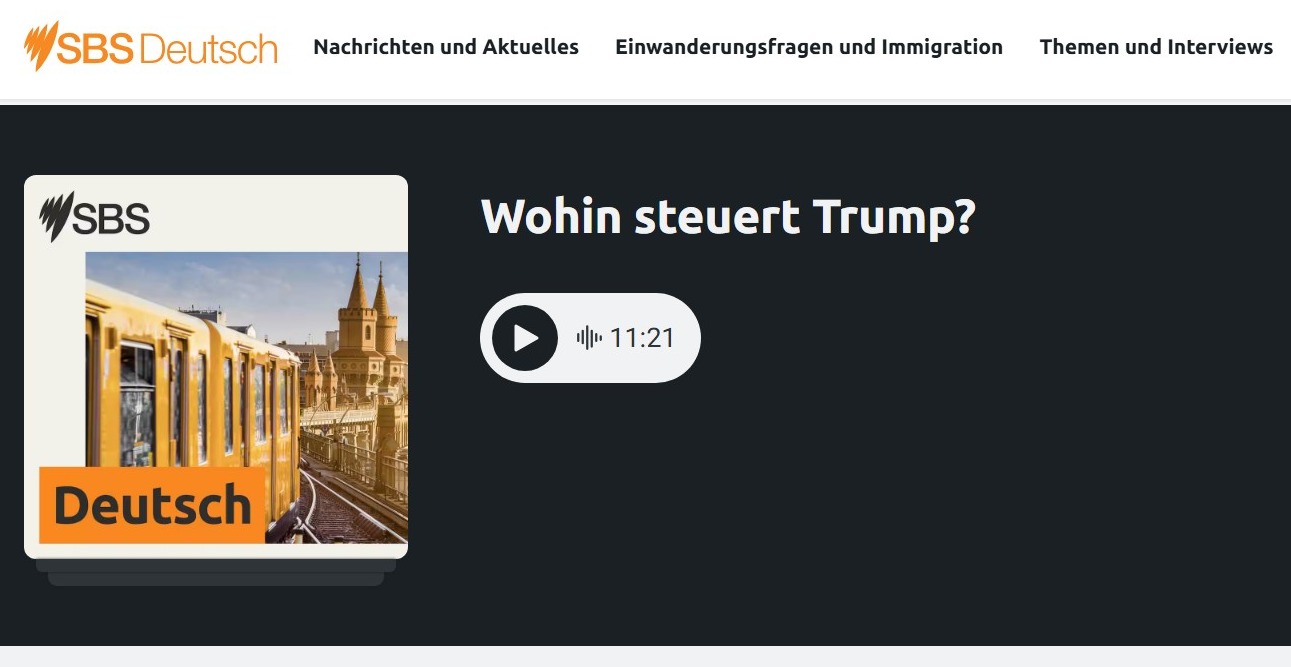 Wohin steuert Trump? (Where is Trump Heading?)